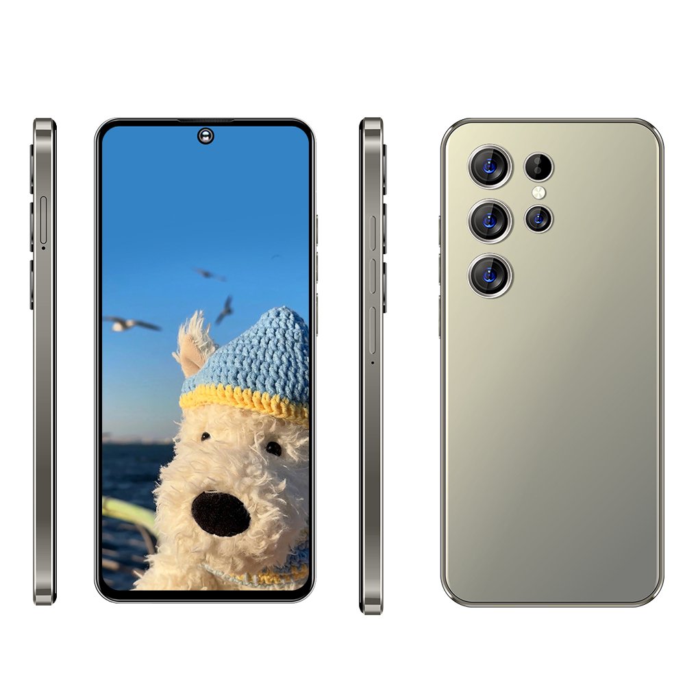 Hot sale S24Ultra cross-border hot-selling 6.8-inch HD 2+16 Android 3G smartphone in stock 50MP Front Camera Clear